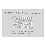 Knock Knock Sorry I Farted and 24 Other Apology Postcards - Knock Knock Stuff SKU 