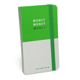 Knock Knock Money, Money, Money Receipt Catcher Paperboard accordion organizer with paper notepad - Knock Knock Stuff SKU 15159