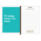 Knock Knock I Can't Sleep Mini Inner-Truth® Journal - Knock Knock Stuff SKU 