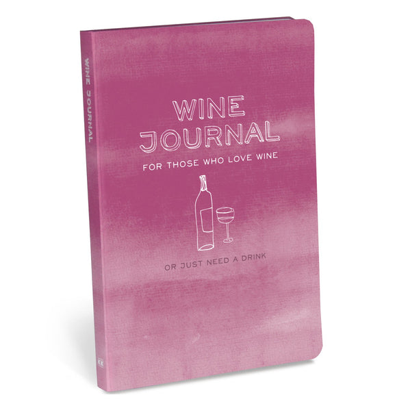 Knock Knock Wine Journal Paperback Lined Notebook - Knock Knock Stuff SKU 50068