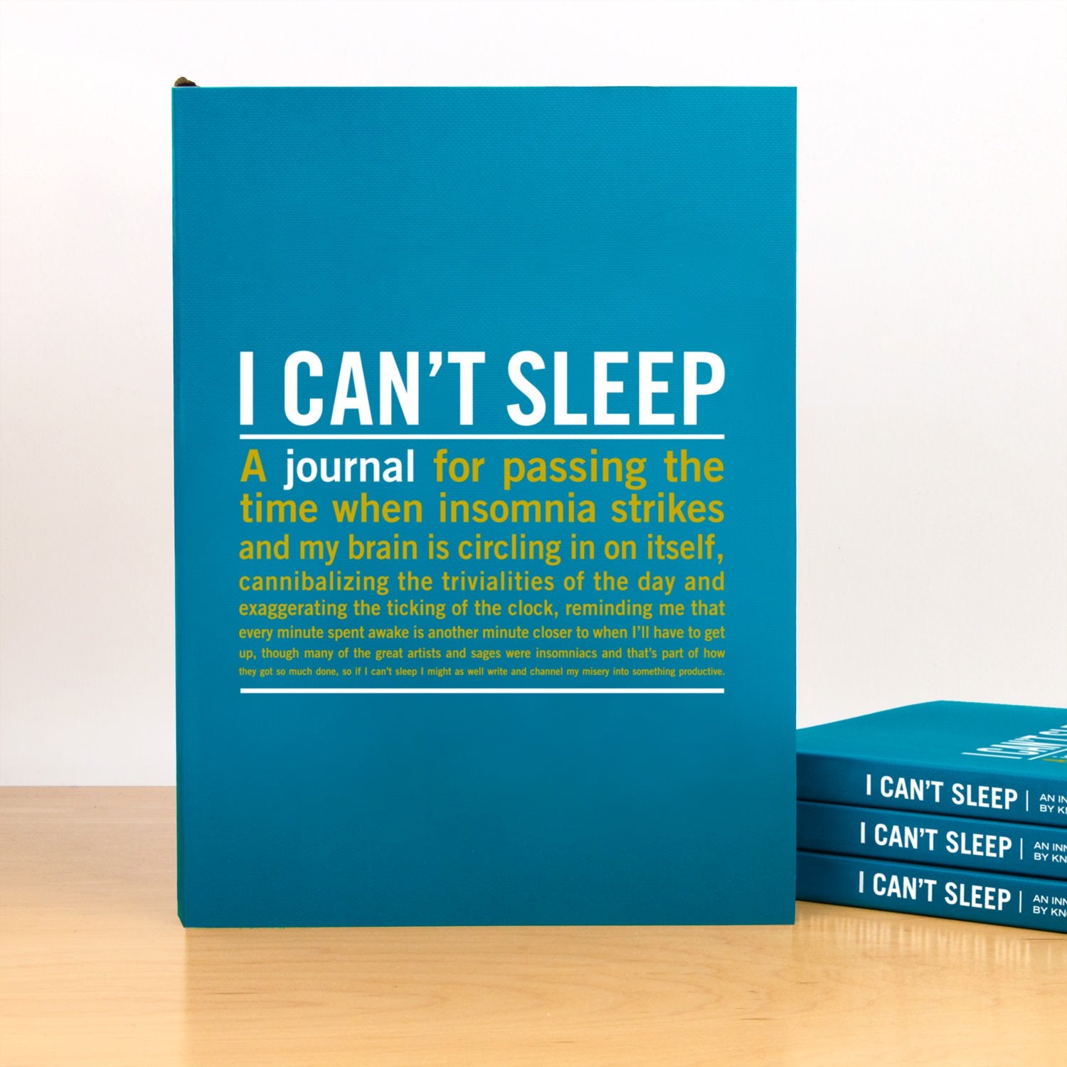 Knock Knock I Can't Sleep Inner-Truth® Journal - Knock Knock Stuff SKU 