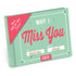 Knock Knock Why I Miss You Fill in the Love® Book Fill-in-the-Blank Love about You Book - Knock Knock Stuff SKU 50259