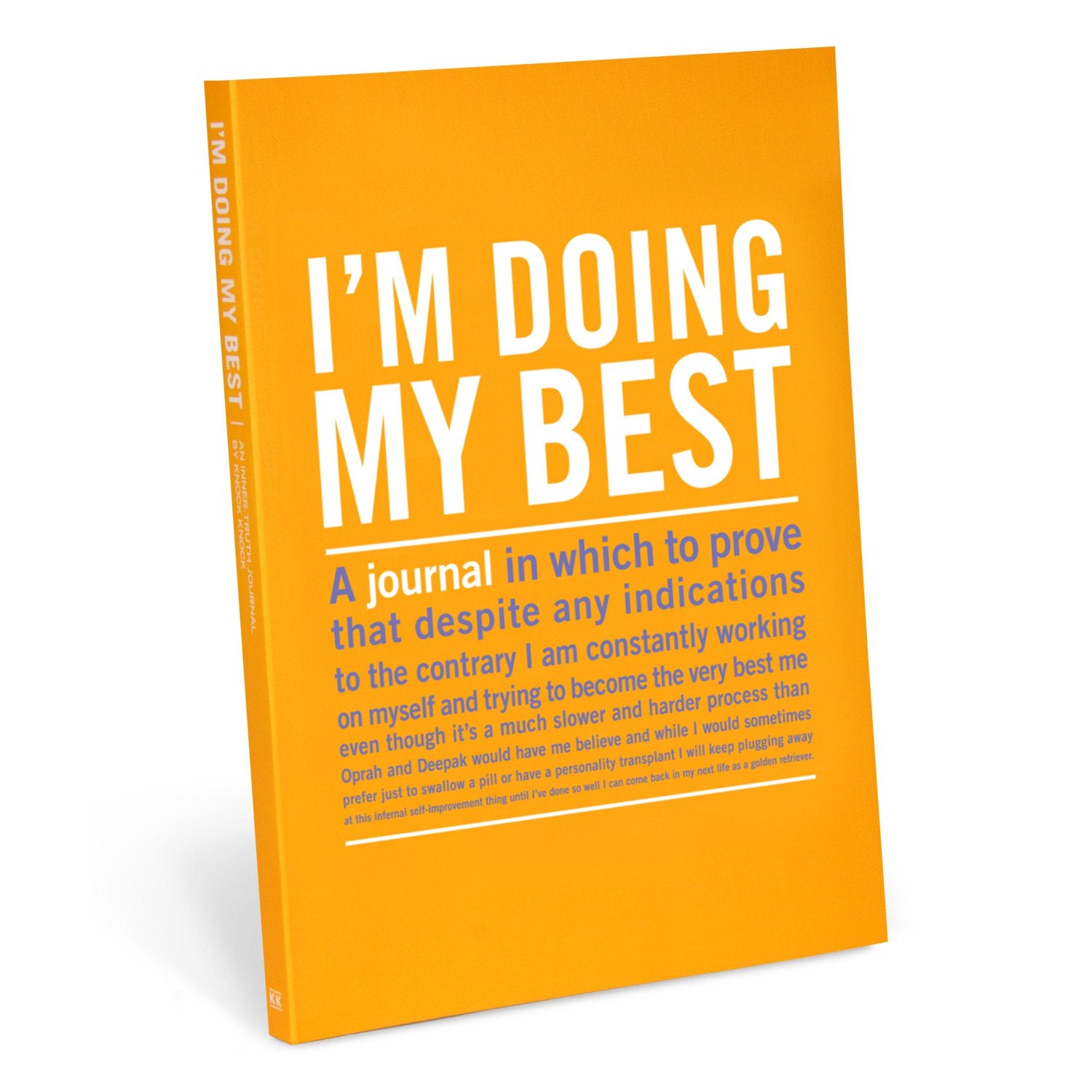 Knock Knock I’m Doing My Best Inner-Truth Journal