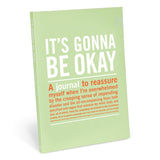 Knock Knock It's Gonna Be Okay Inner-Truth® Journal Paperback Lined Notebook - Knock Knock Stuff SKU 50026