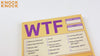 WTF Nifty Note Pad (Pastel Version)