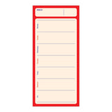 Knock Knock 7 Days a Week Planner (Red) - Knock Knock Stuff SKU 