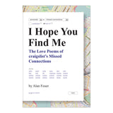 Knock Knock I Hope You Find Me: The Love Poems of craigslist’s Missed Connections - Knock Knock Stuff SKU 