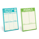 Knock Knock #Goals Notepad Set - Knock Knock Stuff SKU 30039