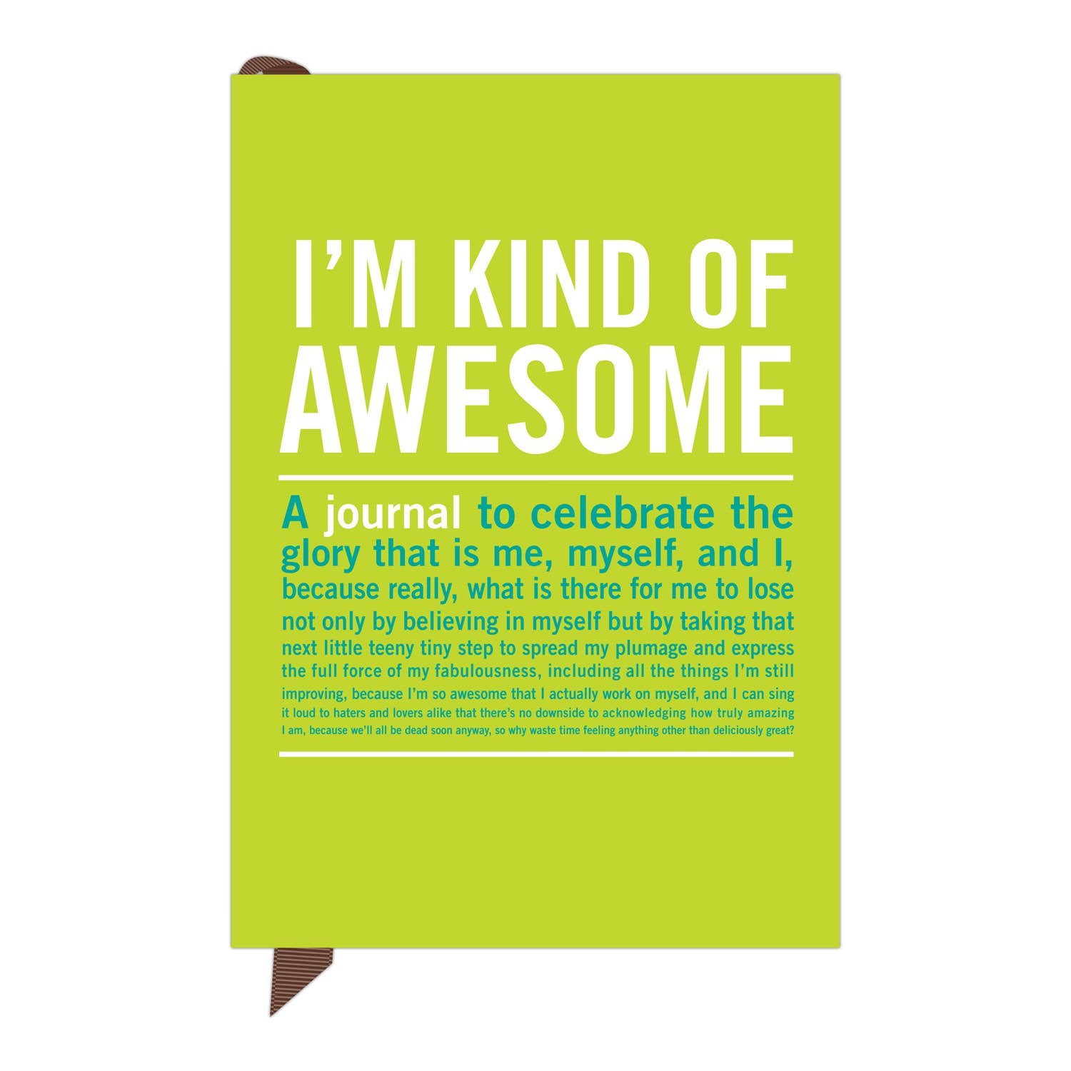 Knock Knock I'm Kind of Awesome Mini Inner-Truth Journal