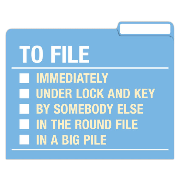 Knock Knock Do / Ponder / File File Folders Name Change - Knock Knock Stuff SKU 