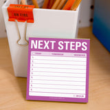 Knock Knock Next Steps Sticky Notes - Knock Knock Stuff SKU 