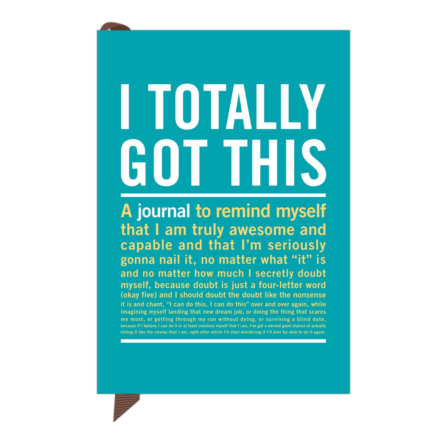 Knock Knock I Totally Got This Mini Inner-Truth® Journal - Knock Knock Stuff SKU 