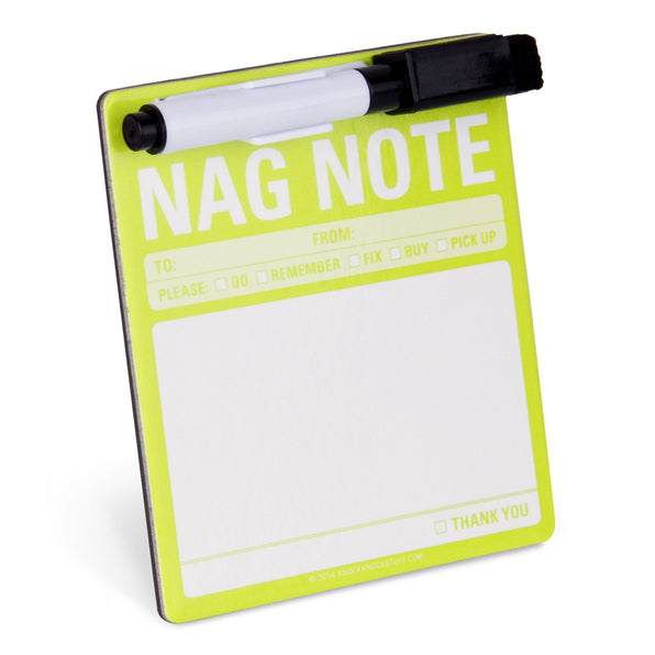 Knock Knock Nag Note Magnetic Mini Note - Knock Knock Stuff SKU 12706