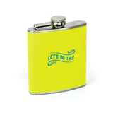 Knock Knock Let's Do This Flask - Knock Knock Stuff SKU 70287