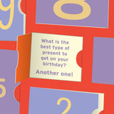 Knock Knock Birthday Countdown Calendar - Knock Knock Stuff SKU 