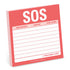 Knock Knock SOS Sticky Notes Adhesive Paper Notepad - Knock Knock Stuff SKU 12491
