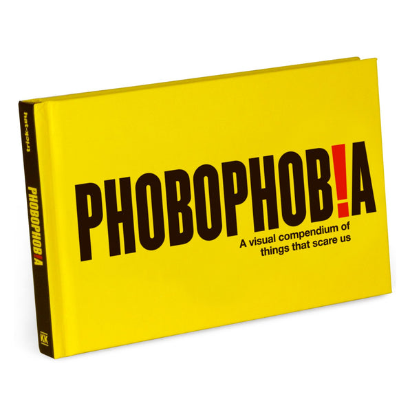 Knock Knock Phobophobia Book Hardcover Funny Book - Knock Knock Stuff SKU 50013