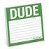 Knock Knock Dude Sticky Notes Adhesive Paper Notepad - Knock Knock Stuff SKU 12477