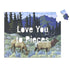 Knock Knock Love You to Pieces Message Puzzle - Knock Knock Stuff SKU 
