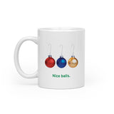 Knock Knock Nice Balls Mug - Knock Knock Stuff SKU 70284