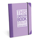 Knock Knock Important Topics Composition Notebook - Knock Knock Stuff SKU 50222