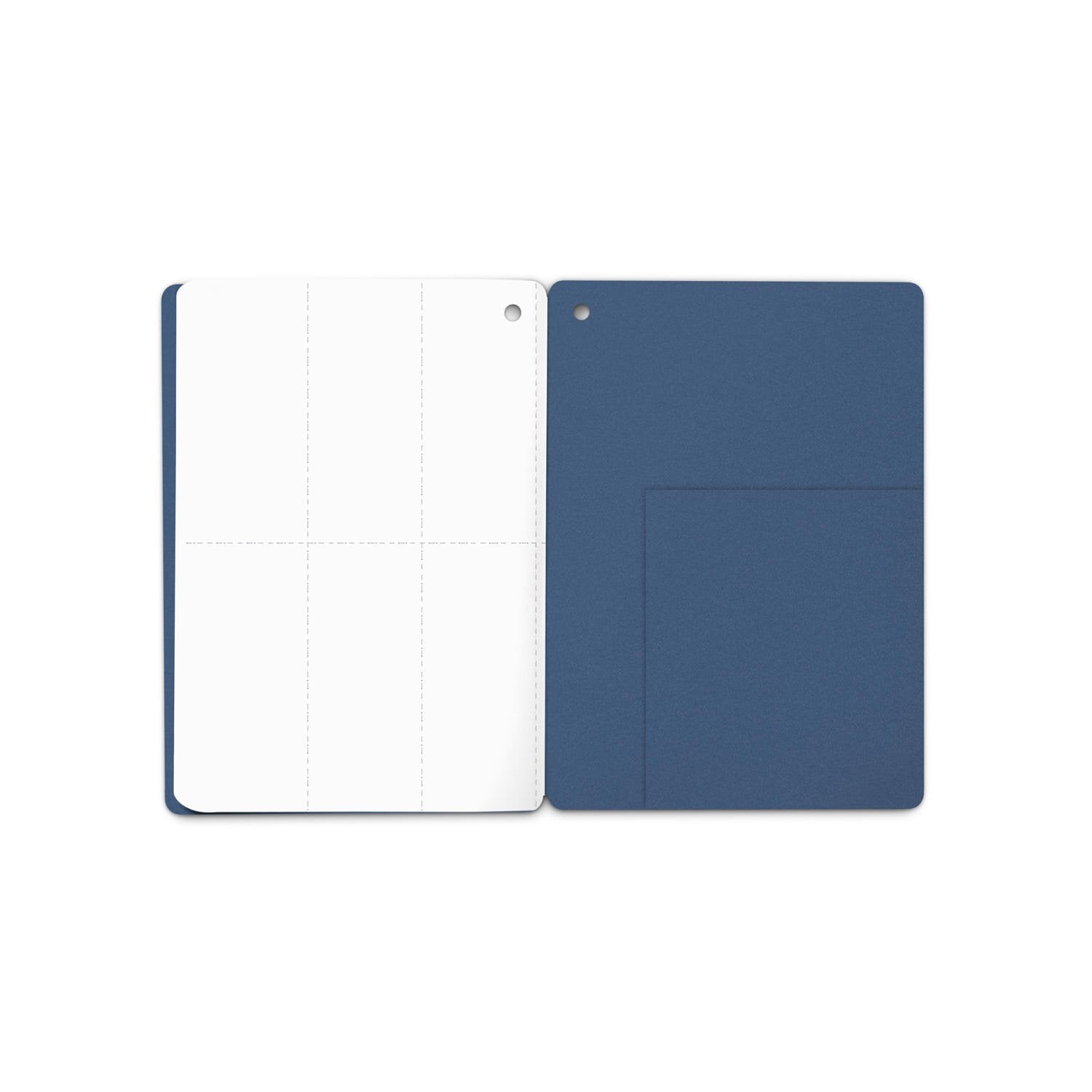 Knock Knock Red on Blue Wraparound Notebook - Knock Knock Stuff SKU 