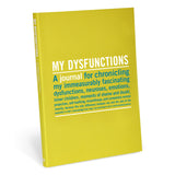 Knock Knock My Dysfunctions Inner-Truth® Journal Paperback Lined Notebook - Knock Knock Stuff SKU 50020