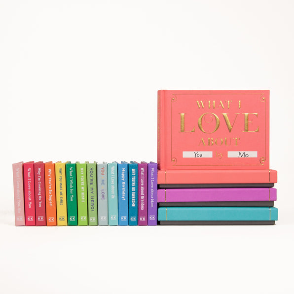 Knock Knock What I Love about You Fill in the Love® Journal with Gift Box - Knock Knock Stuff SKU 