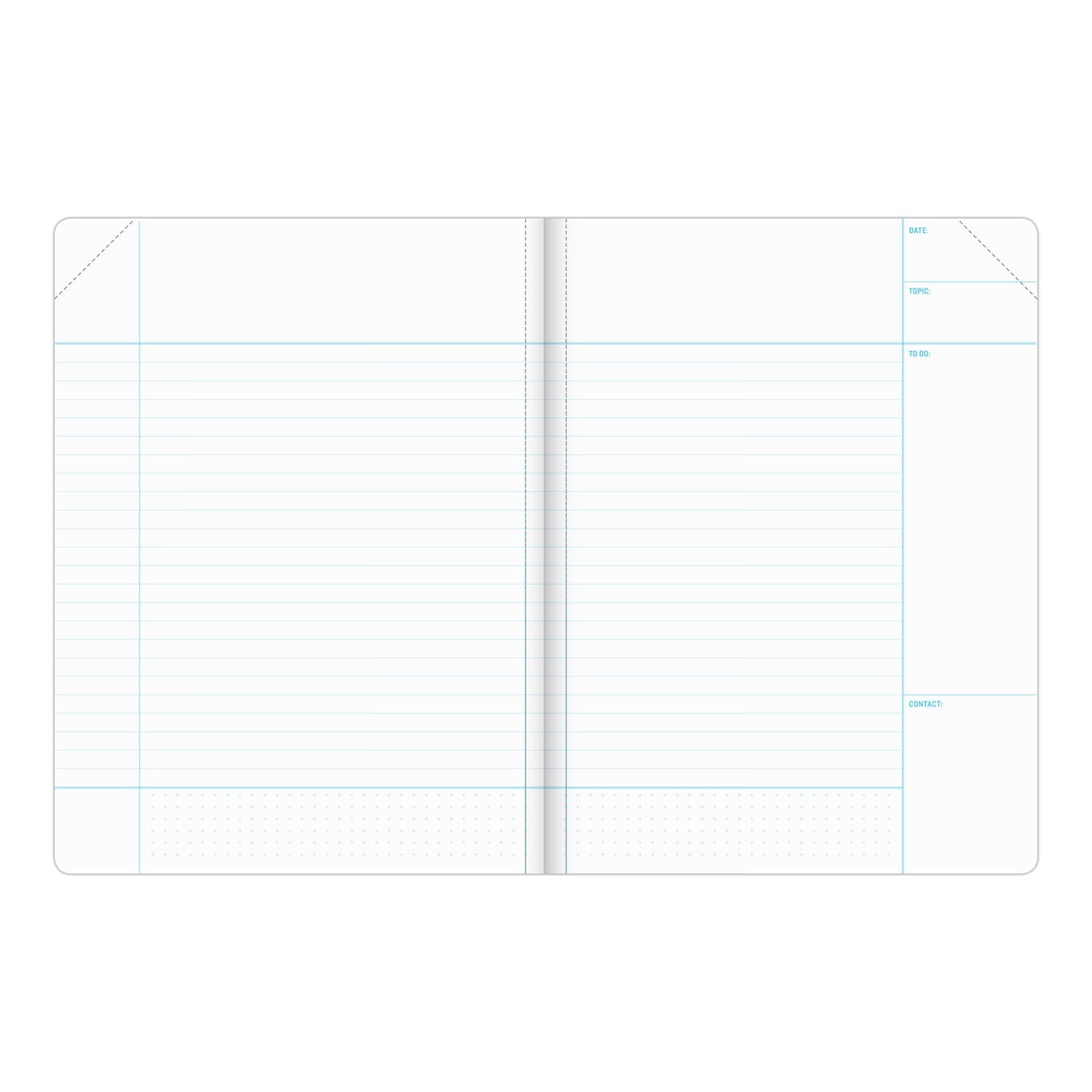 Knock Knock Hyper-Organized Composition Notebook - Knock Knock Stuff SKU 