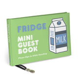 Knock Knock Fridge Mini Guest Book Hardcover Funny Book - Knock Knock Stuff SKU 50120