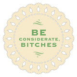 Knock Knock Douchebag Indelicate Doily Coasters - Knock Knock Stuff SKU 