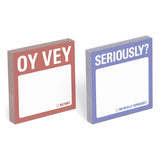 Knock Knock Seriously? / Oy Vey Mini Sticky Notes - Knock Knock Stuff SKU 12702