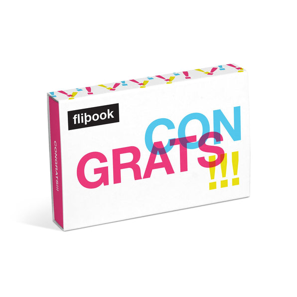 Knock Knock Congrats!!! Flipbook Softcover Funny Book - Knock Knock Stuff SKU 50162