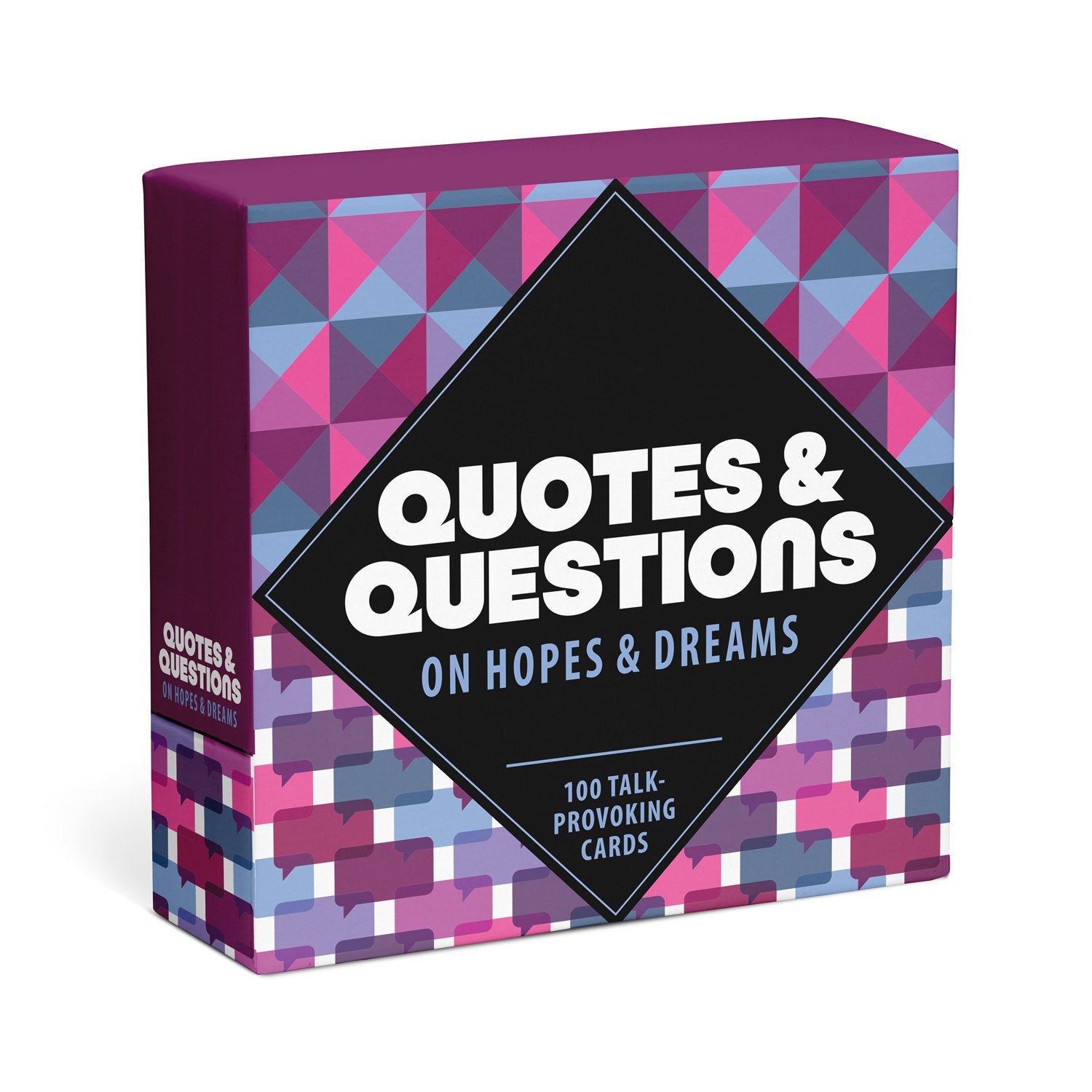 Knock Knock Quotes and Questions on Hopes and Dreams: 100 Talk-Provoking Cards Affirmation Cards by Suzi Barrett - Knock Knock Stuff SKU 10110