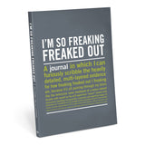 Knock Knock I'm So Freaking Freaked Out Inner-Truth® Journal Paperback Lined Notebook - Knock Knock Stuff SKU 50082