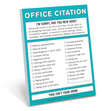 Knock Knock Office Citation Nifty Notes Paper Notepad - Knock Knock Stuff SKU 12094