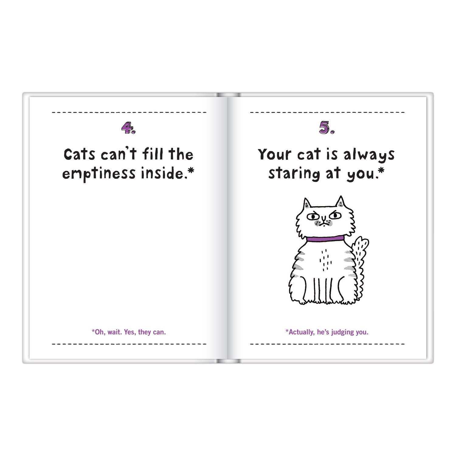 Knock Knock 100 Reasons to Panic® about Being a Cat Lady - Knock Knock Stuff SKU 