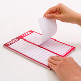 Knock Knock Pros / Cons Perforated Pad - Knock Knock Stuff SKU 