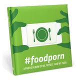 Knock Knock #foodporn Photo Album Hardcover Photo Album - Knock Knock Stuff SKU 50146