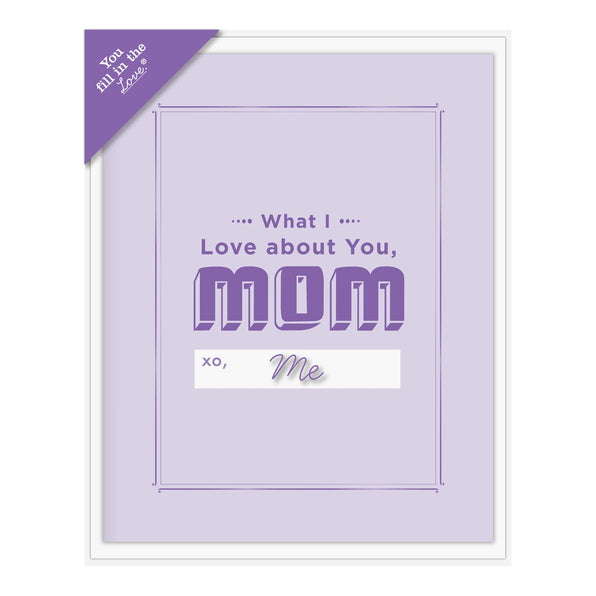 Knock Knock What I Love About Mom Fill in the Love® Card Booklet - Knock Knock Stuff SKU 