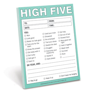 High Five Nifty Note Pad