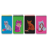 Knock Knock Killer Cat Spiral Notepads - Knock Knock Stuff SKU 31027