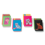 Knock Knock Killer Cat Spiral Notepads - Knock Knock Stuff SKU 