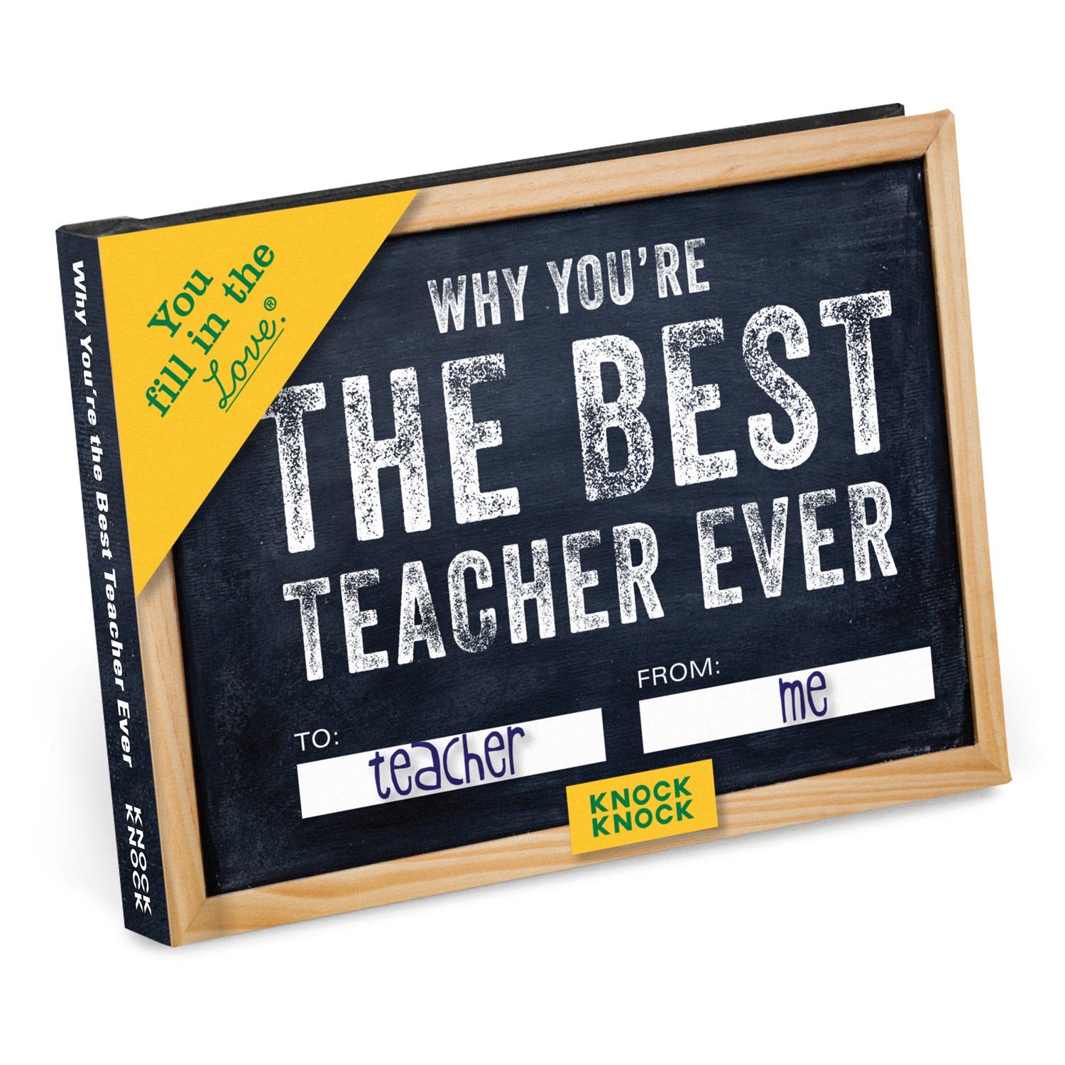 32 Reasons You Are The Best Teacher: Fill In Prompted Marble Memory Book  (Paperback)