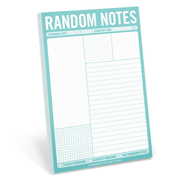 Knock Knock Random Notes Pad Paper Notepad - Knock Knock Stuff SKU 12266