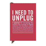 Knock Knock I Need to Unplug Mini Inner-Truth® Journal - Knock Knock Stuff SKU 