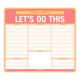 Knock Knock Let's Do This Pen-to-Paper Mousepad Adhesive Paper Notepad - Knock Knock Stuff SKU 12613