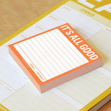 Knock Knock It's All Good Sticky Notes - Knock Knock Stuff SKU 