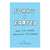 Knock Knock Sorry I Farted and 24 Other Apology Postcards - Knock Knock Stuff SKU 