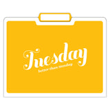 Knock Knock Days of the Week File Folders - Knock Knock Stuff SKU 